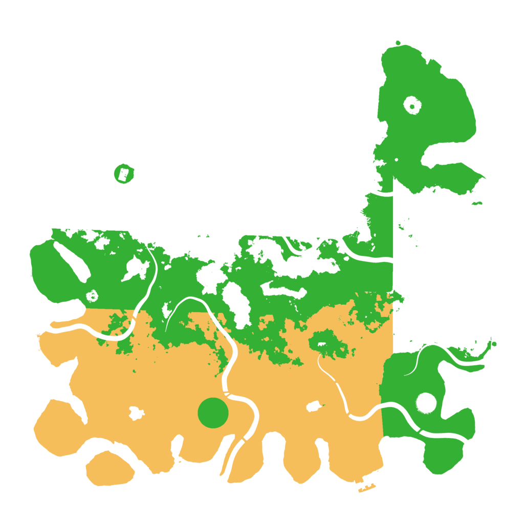 Biome Rust Map: Procedural Map, Size: 4500, Seed: 1936714525