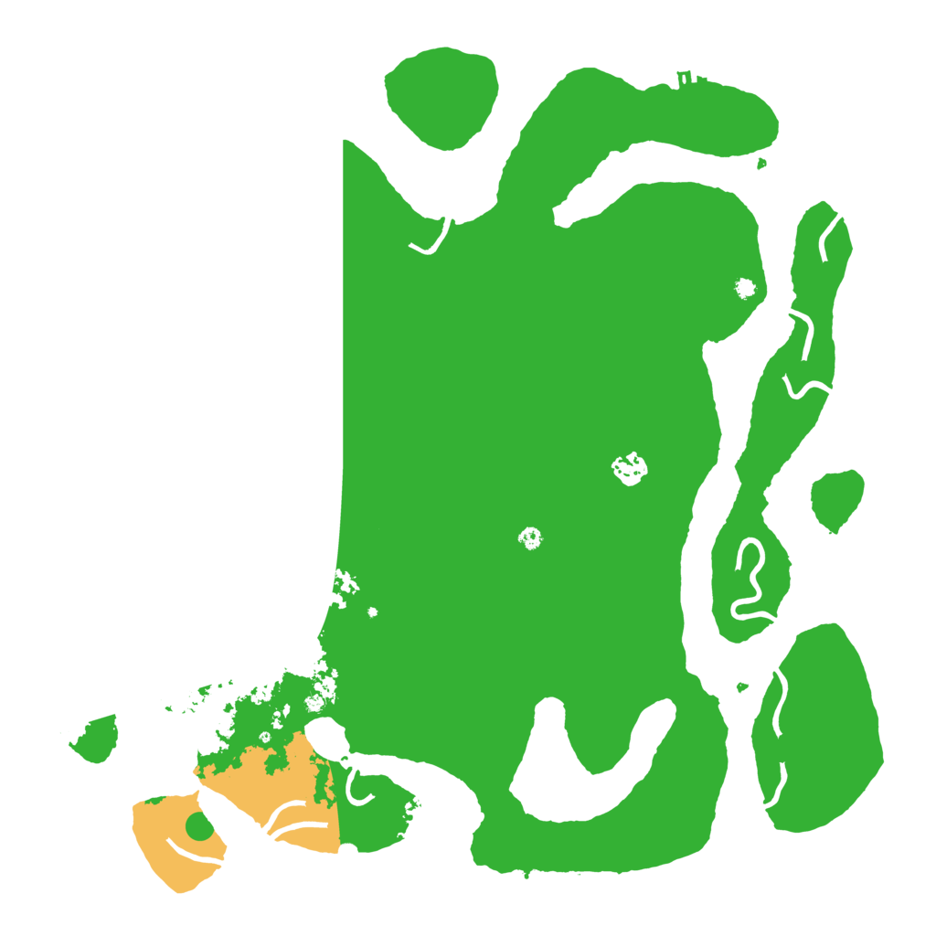 Biome Rust Map: Procedural Map, Size: 4250, Seed: 17313