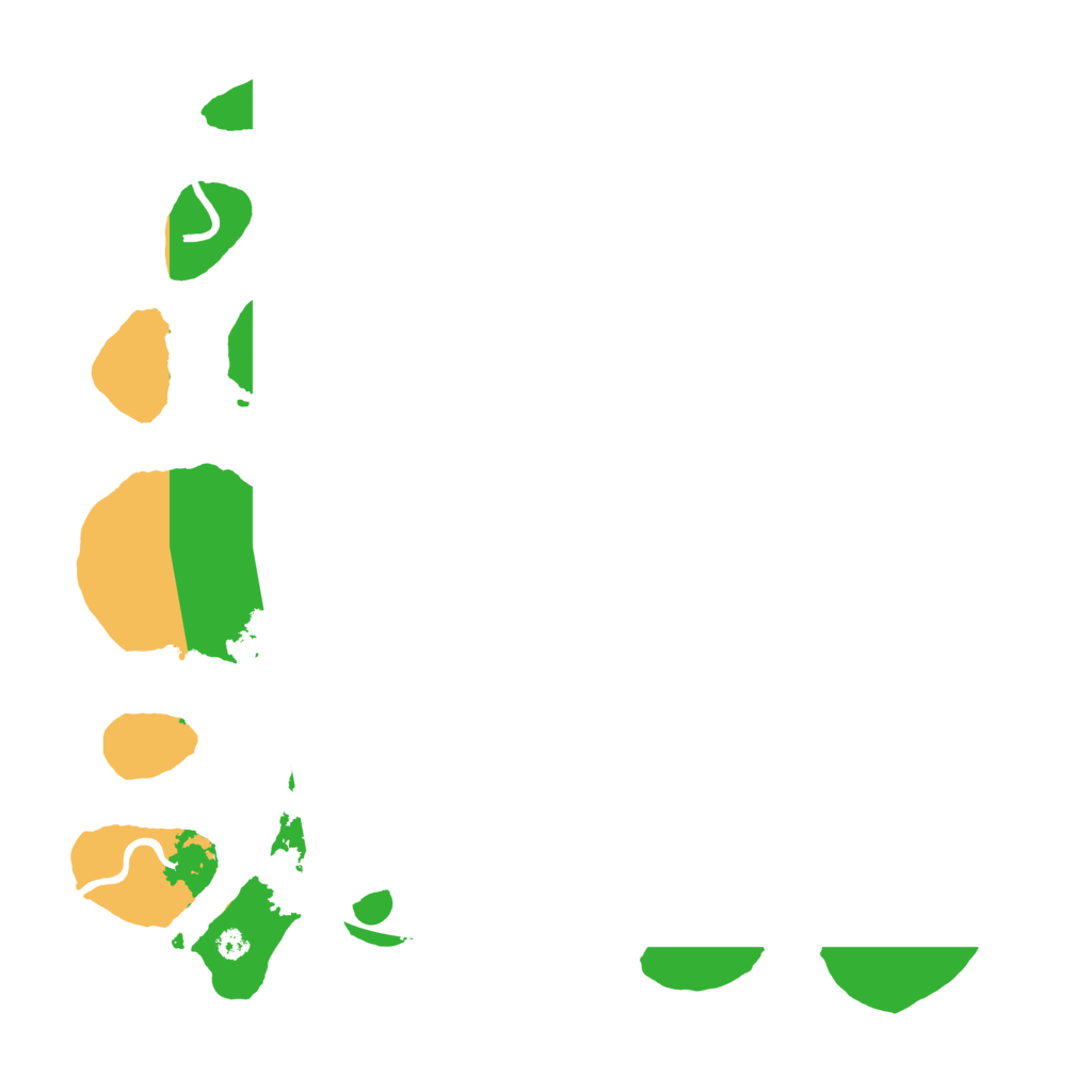 Biome Rust Map: Procedural Map, Size: 3650, Seed: 2006234476