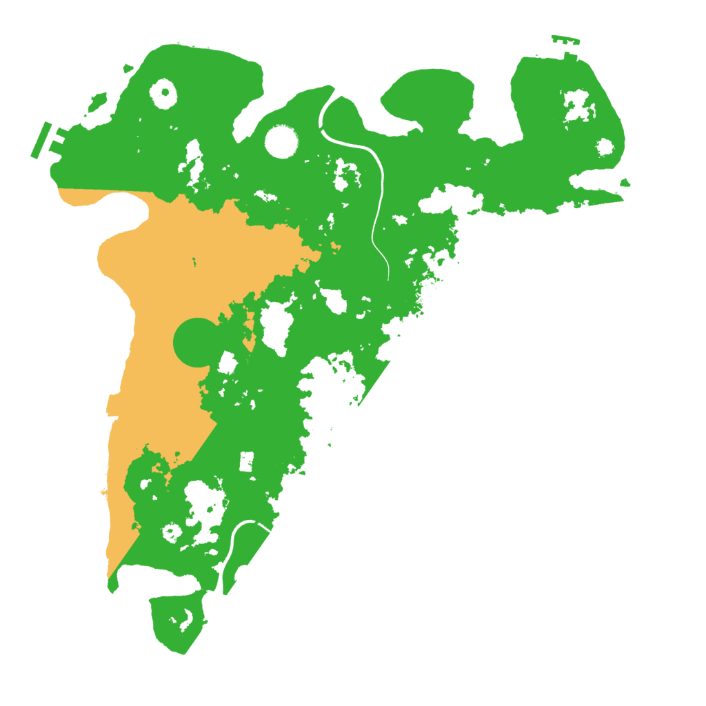 Biome Rust Map: Procedural Map, Size: 3750, Seed: 22364531