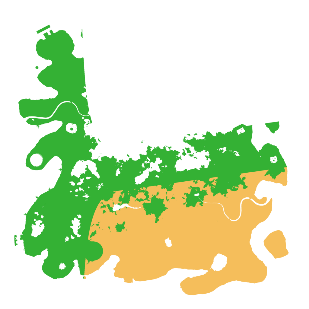 Biome Rust Map: Procedural Map, Size: 4300, Seed: 1173721784