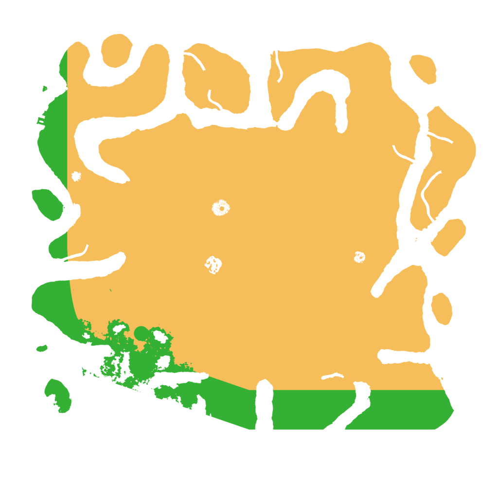 Biome Rust Map: Procedural Map, Size: 4500, Seed: 1393239240