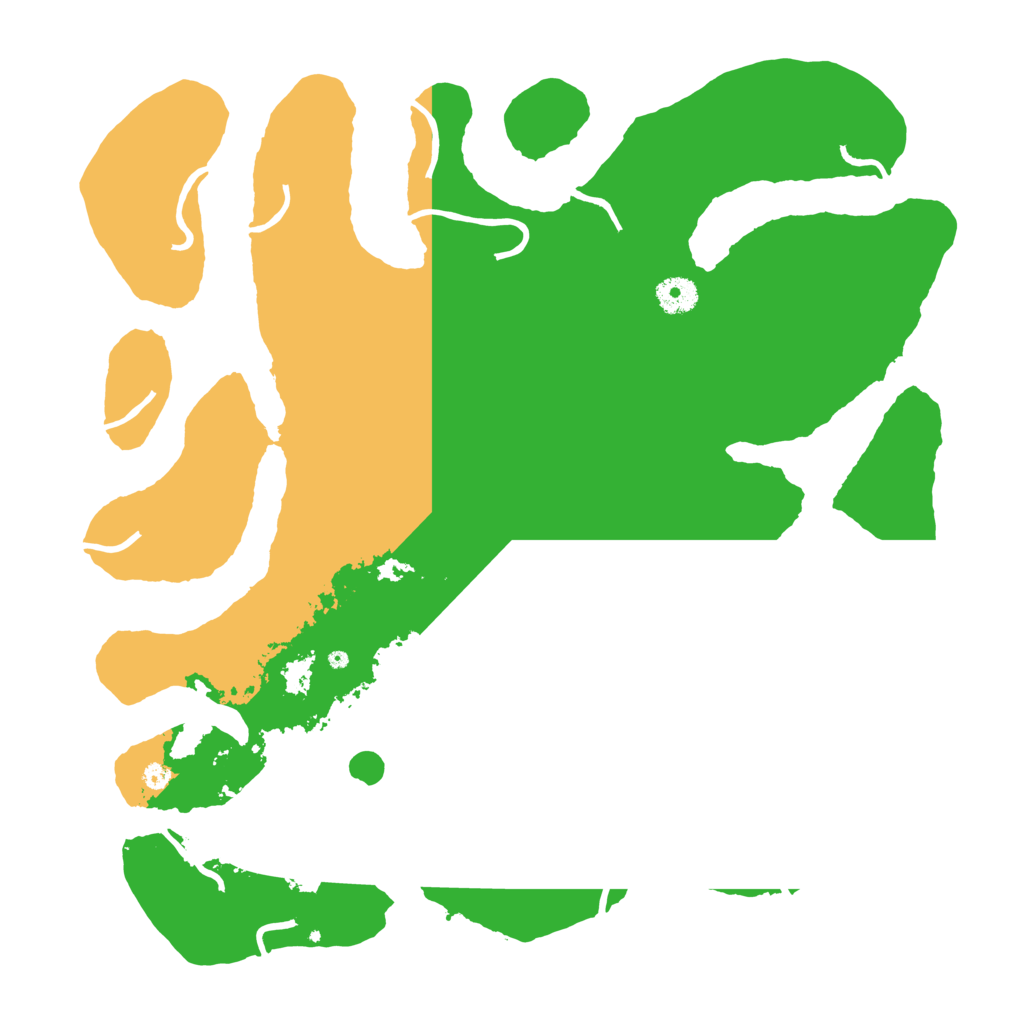 Biome Rust Map: Procedural Map, Size: 3950, Seed: 1008011859