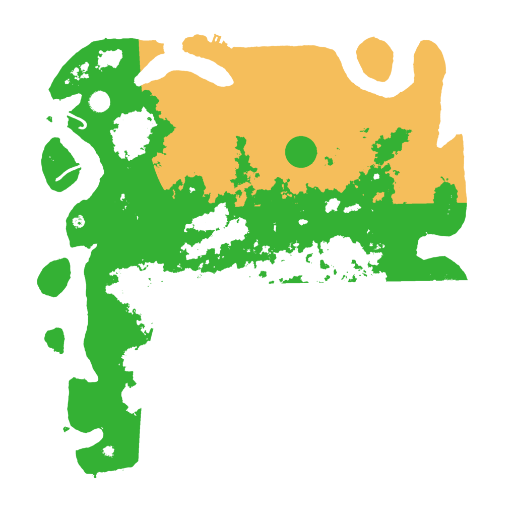 Biome Rust Map: Procedural Map, Size: 4300, Seed: 808848689