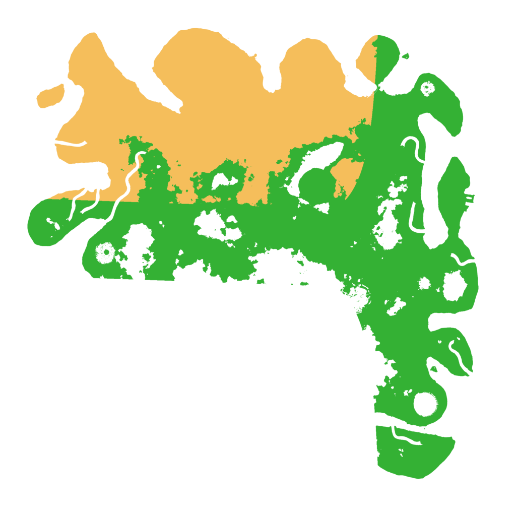 Biome Rust Map: Procedural Map, Size: 3850, Seed: 90