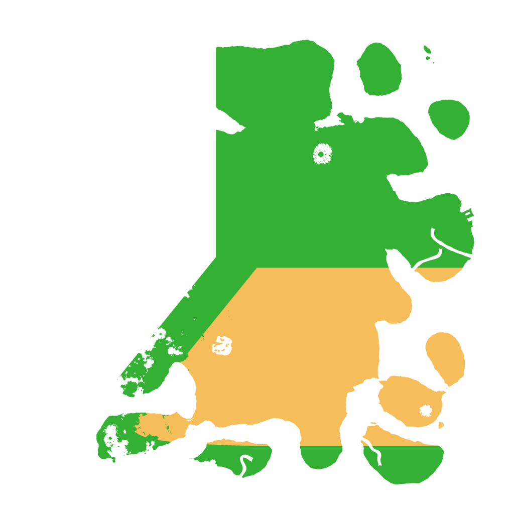 Biome Rust Map: Procedural Map, Size: 3850, Seed: 105817050