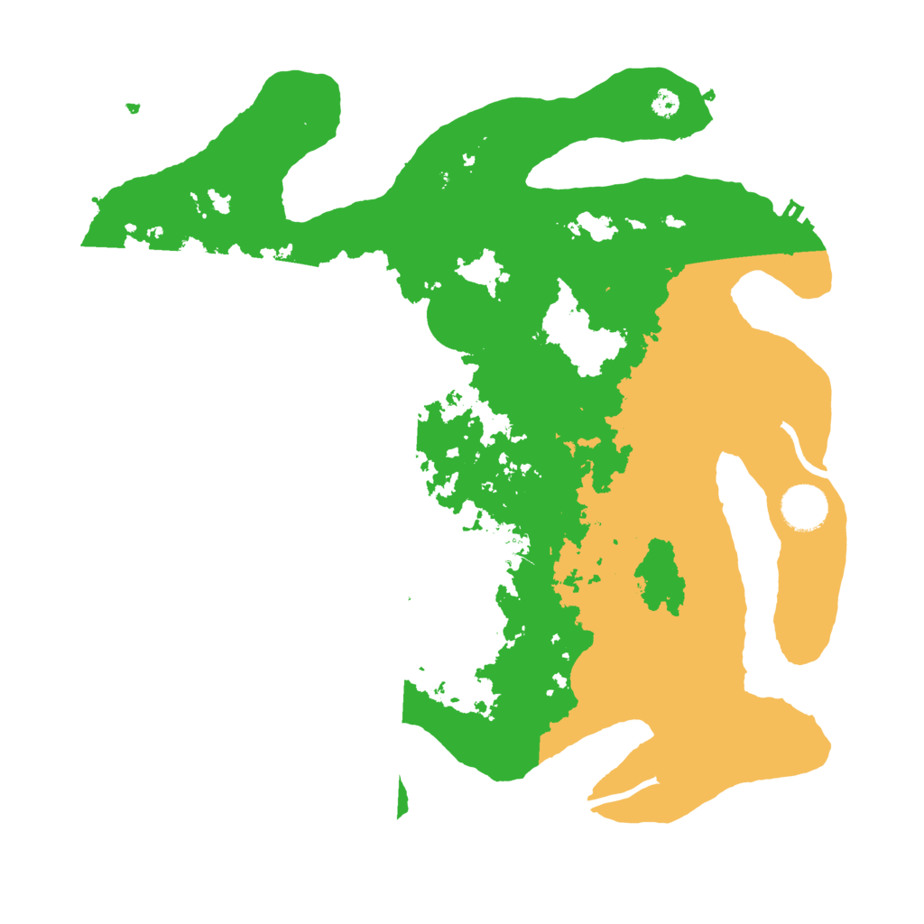 Biome Rust Map: Procedural Map, Size: 3500, Seed: 688173414