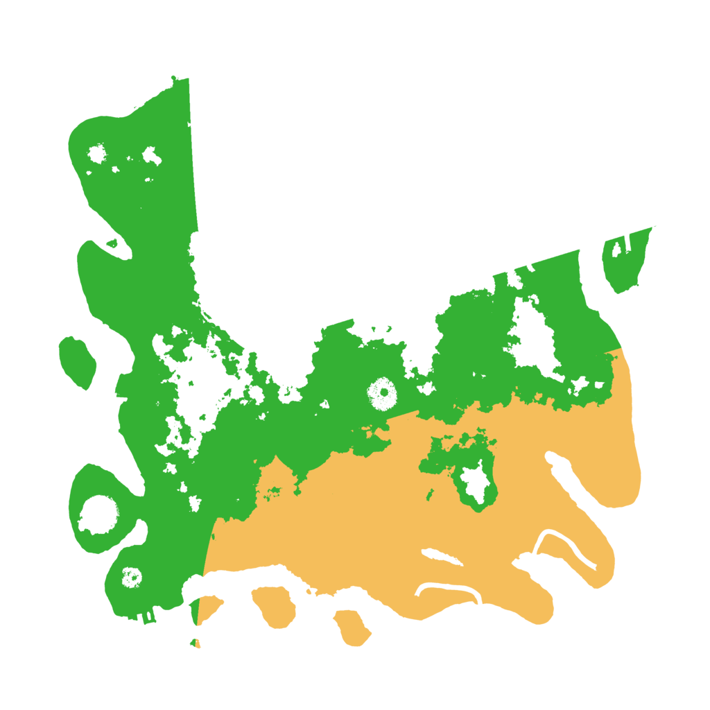 Biome Rust Map: Procedural Map, Size: 3500, Seed: 1450956074