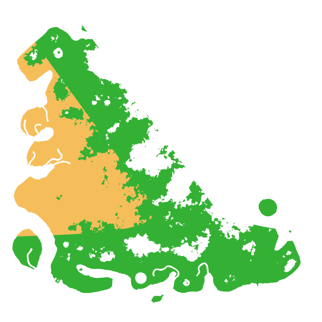 Biome Rust Map: Procedural Map, Size: 5000, Seed: 569659