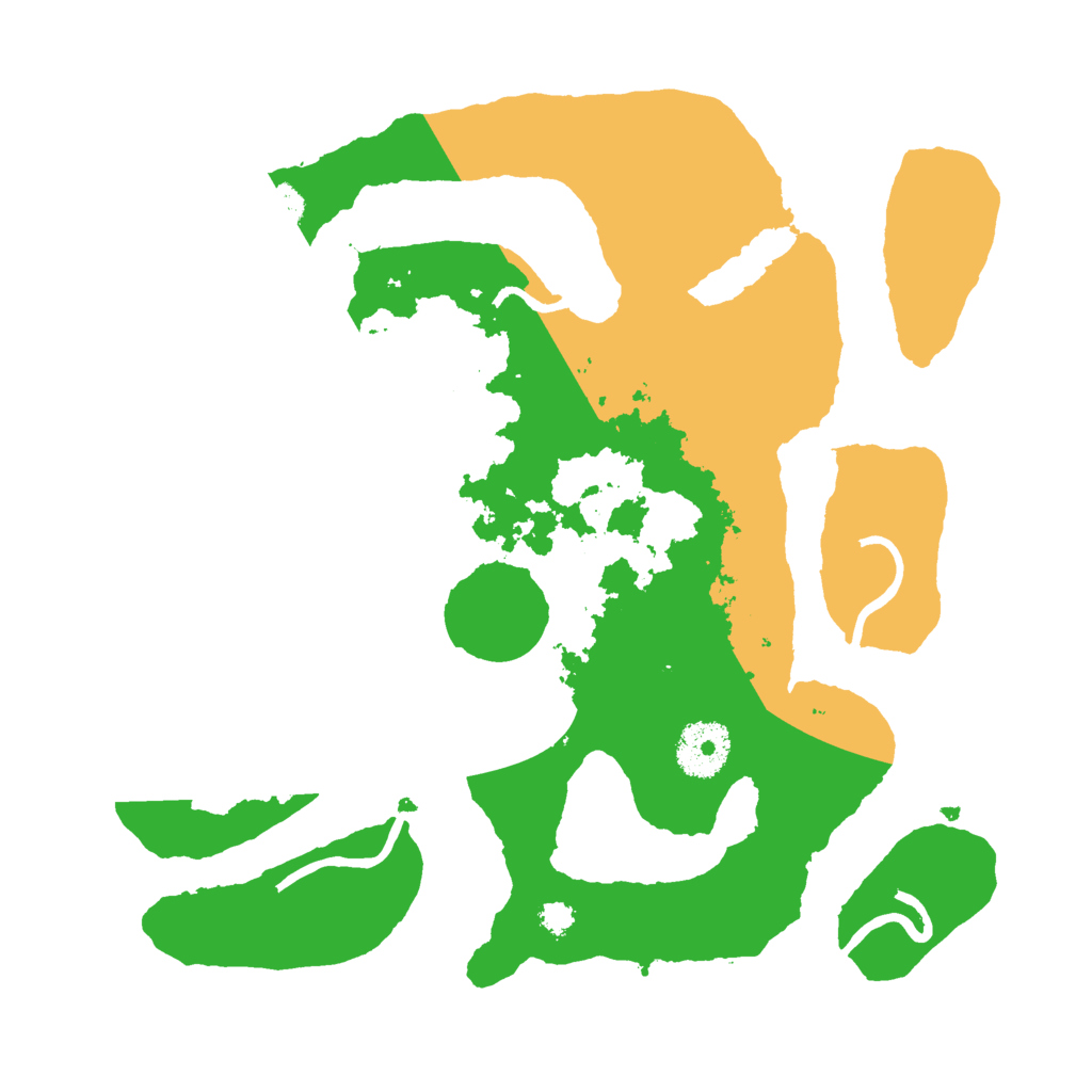 Biome Rust Map: Procedural Map, Size: 3000, Seed: 1750594435