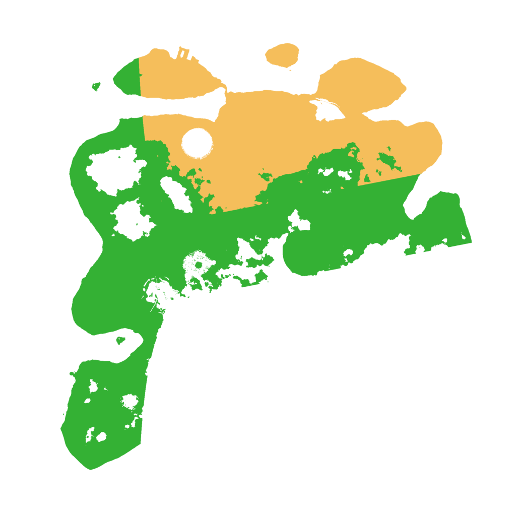 Biome Rust Map: Procedural Map, Size: 3000, Seed: 1024367712