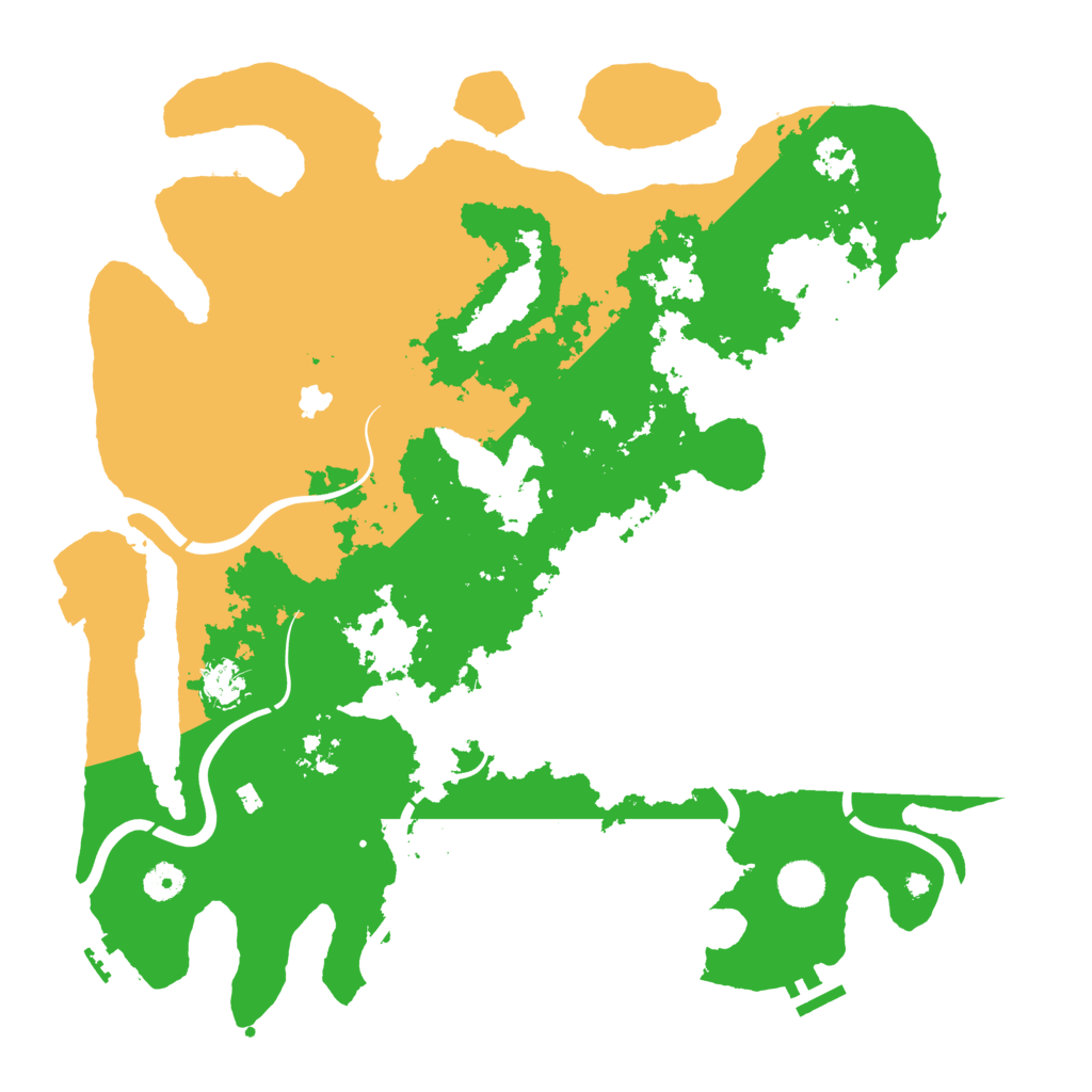 Biome Rust Map: Procedural Map, Size: 4250, Seed: 658599884