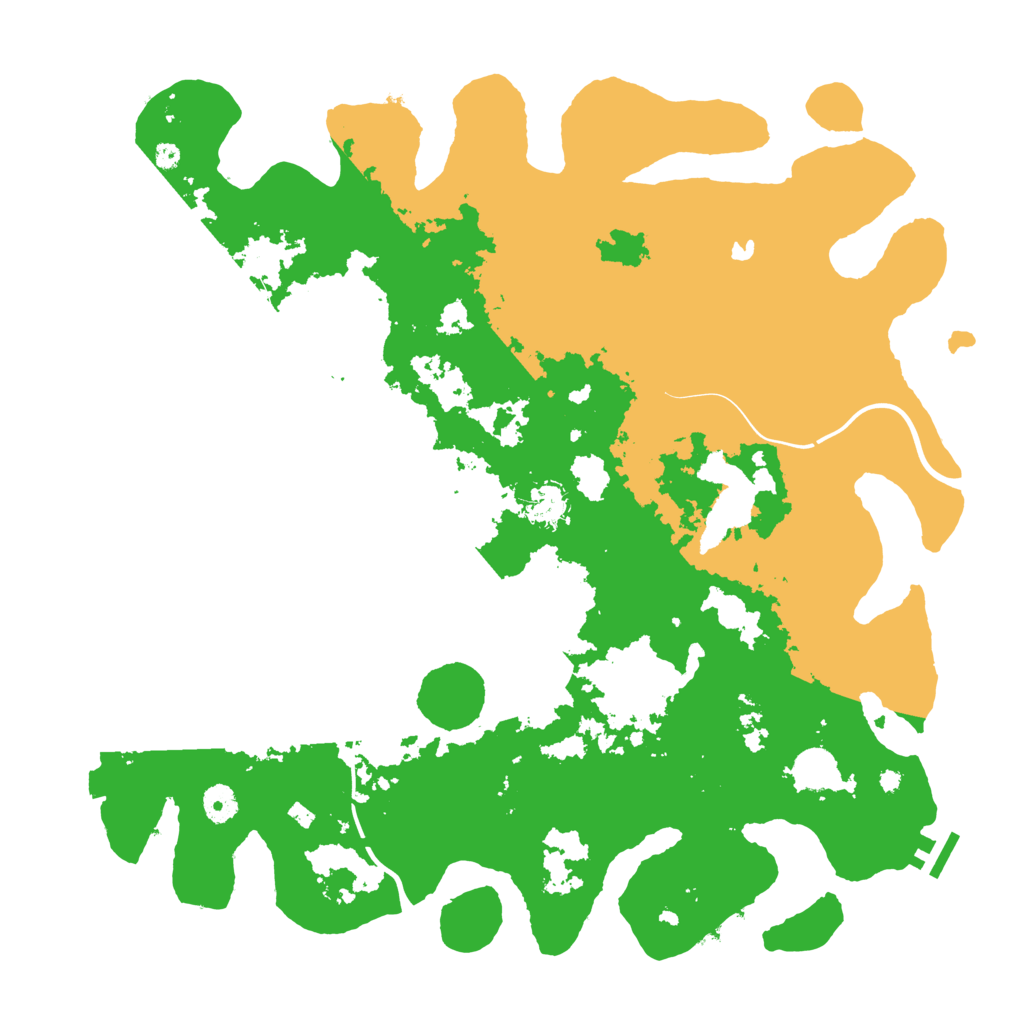 Biome Rust Map: Procedural Map, Size: 4250, Seed: 1943963715