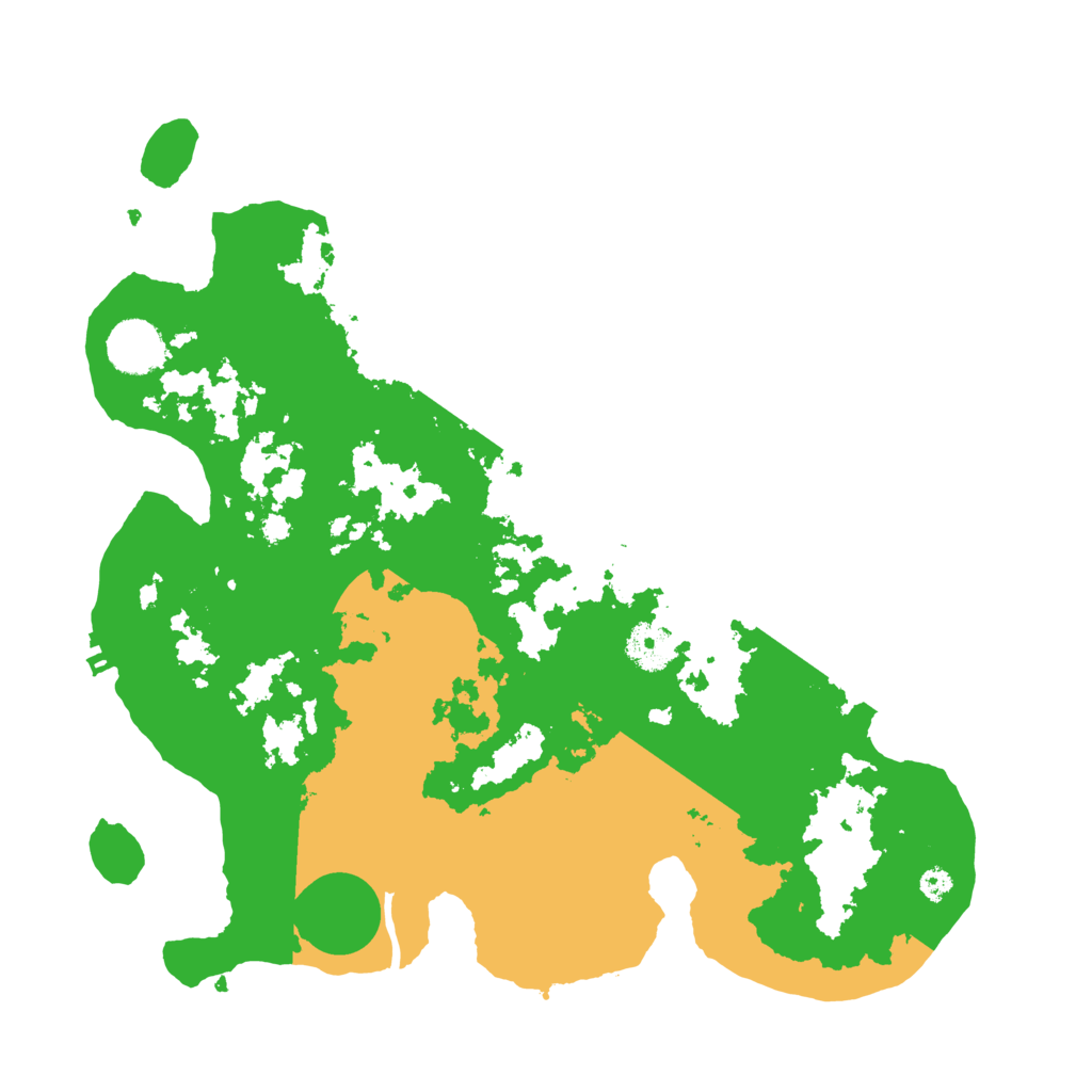 Biome Rust Map: Procedural Map, Size: 3500, Seed: 982701452