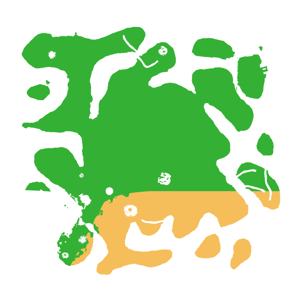 Biome Rust Map: Procedural Map, Size: 3500, Seed: 10505021