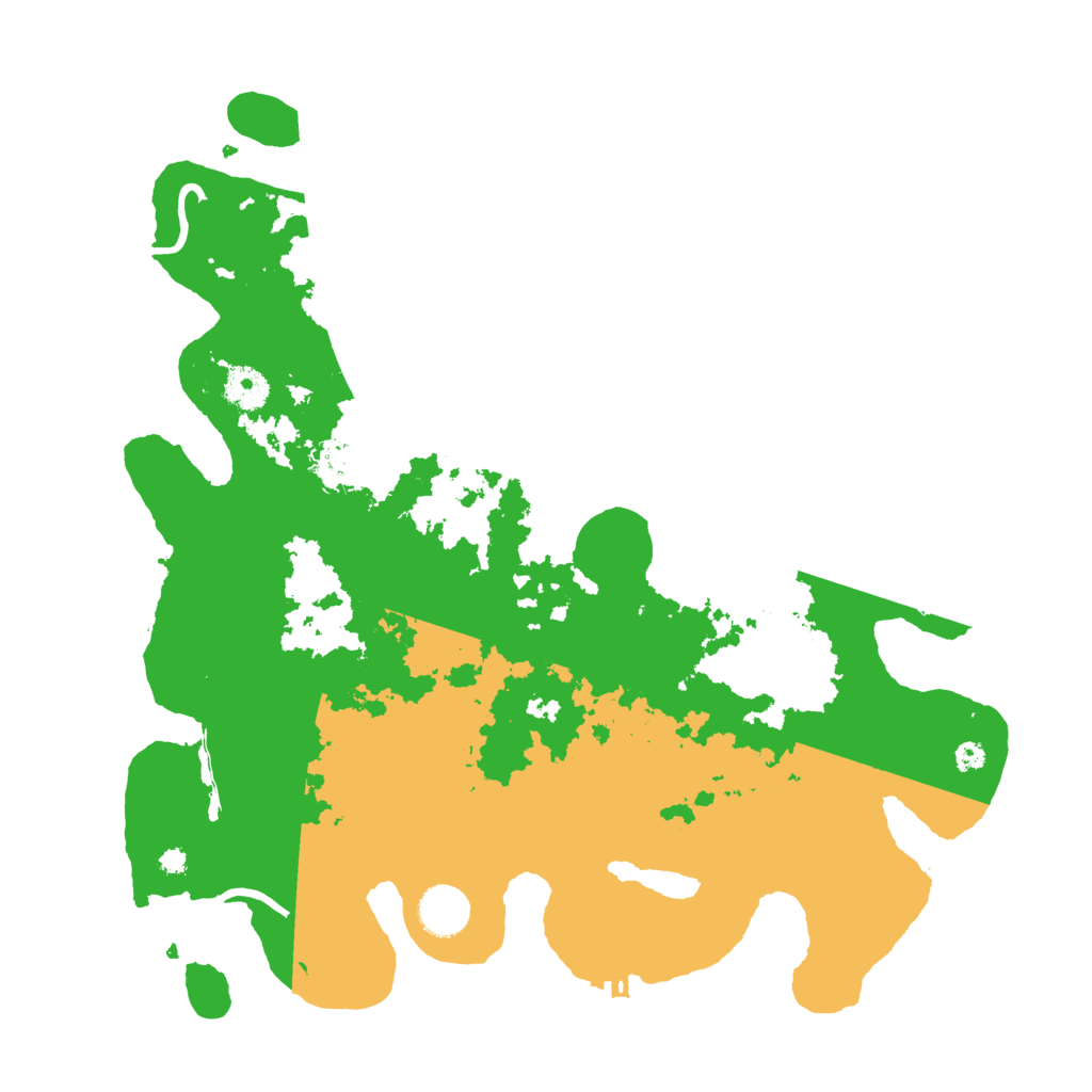 Biome Rust Map: Procedural Map, Size: 3750, Seed: 46301009