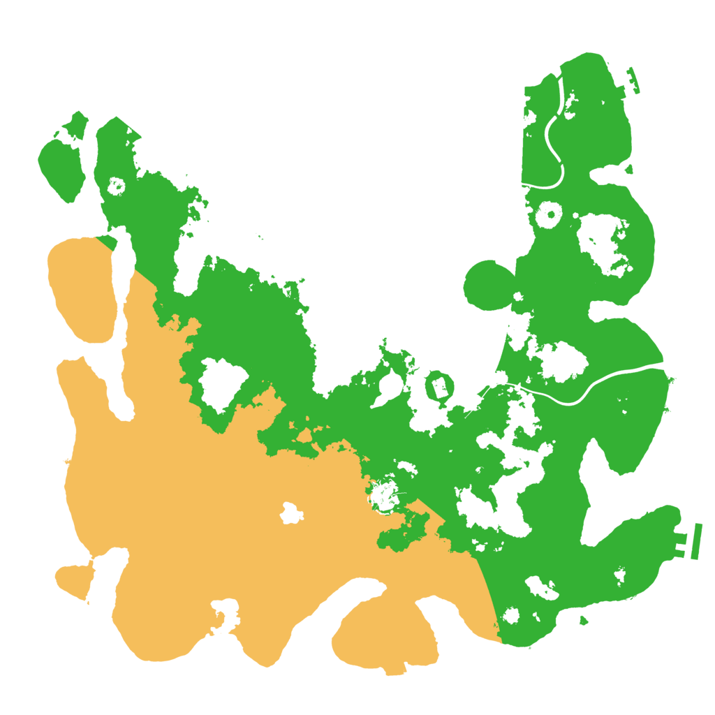 Biome Rust Map: Procedural Map, Size: 4000, Seed: 676767