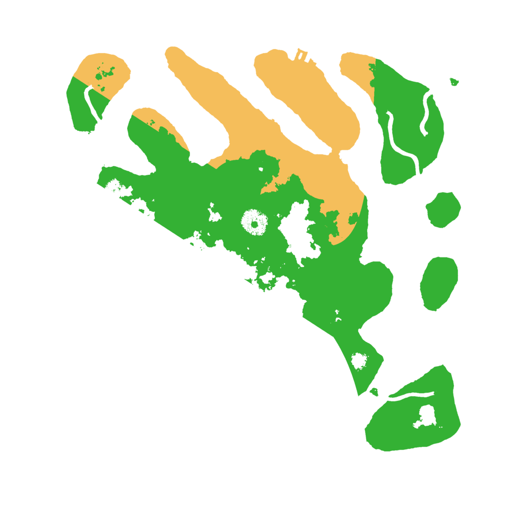 Biome Rust Map: Procedural Map, Size: 3000, Seed: 220318275