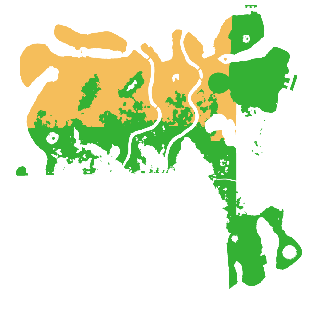 Biome Rust Map: Procedural Map, Size: 4000, Seed: 1249