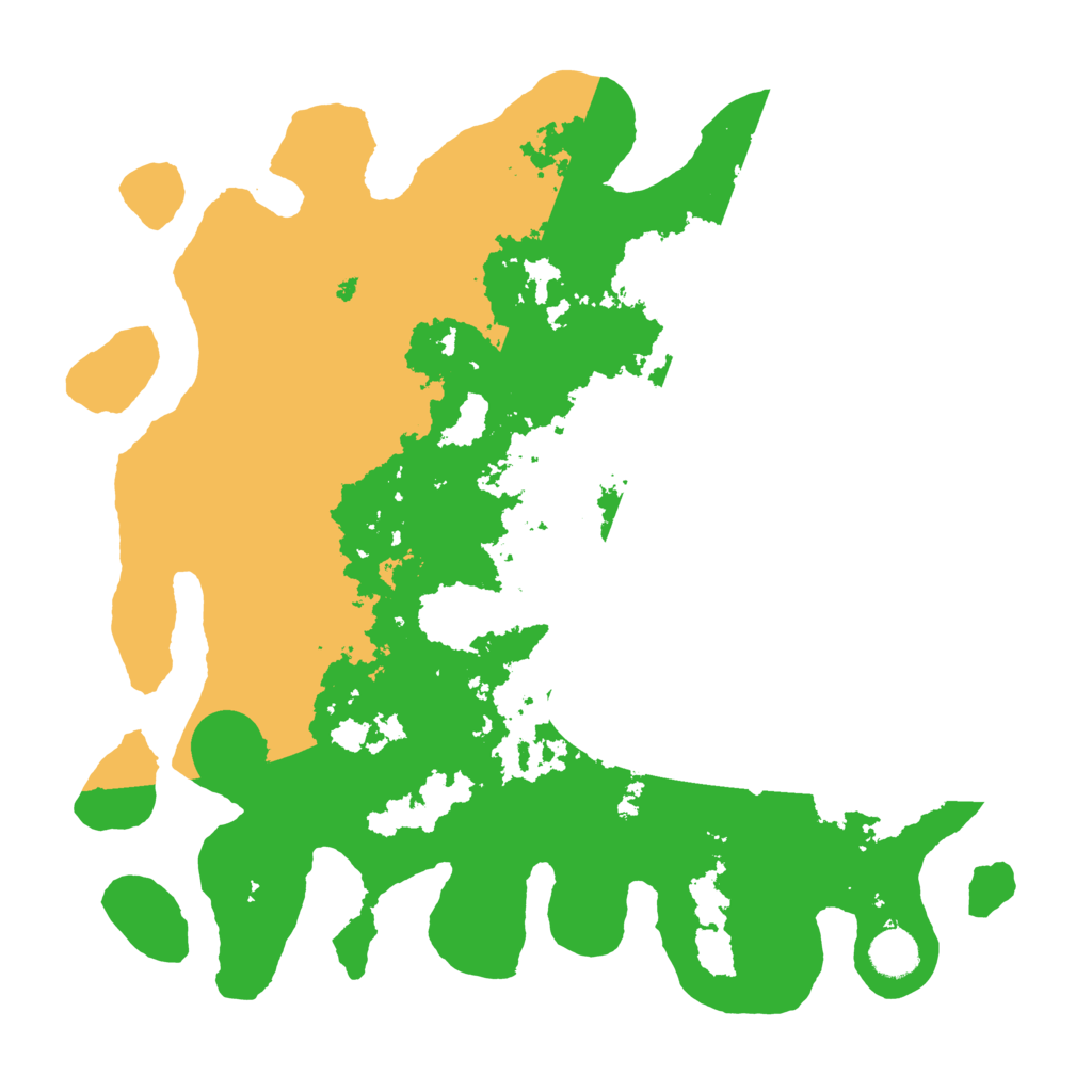 Biome Rust Map: Barren, Size: 4000, Seed: 418992383