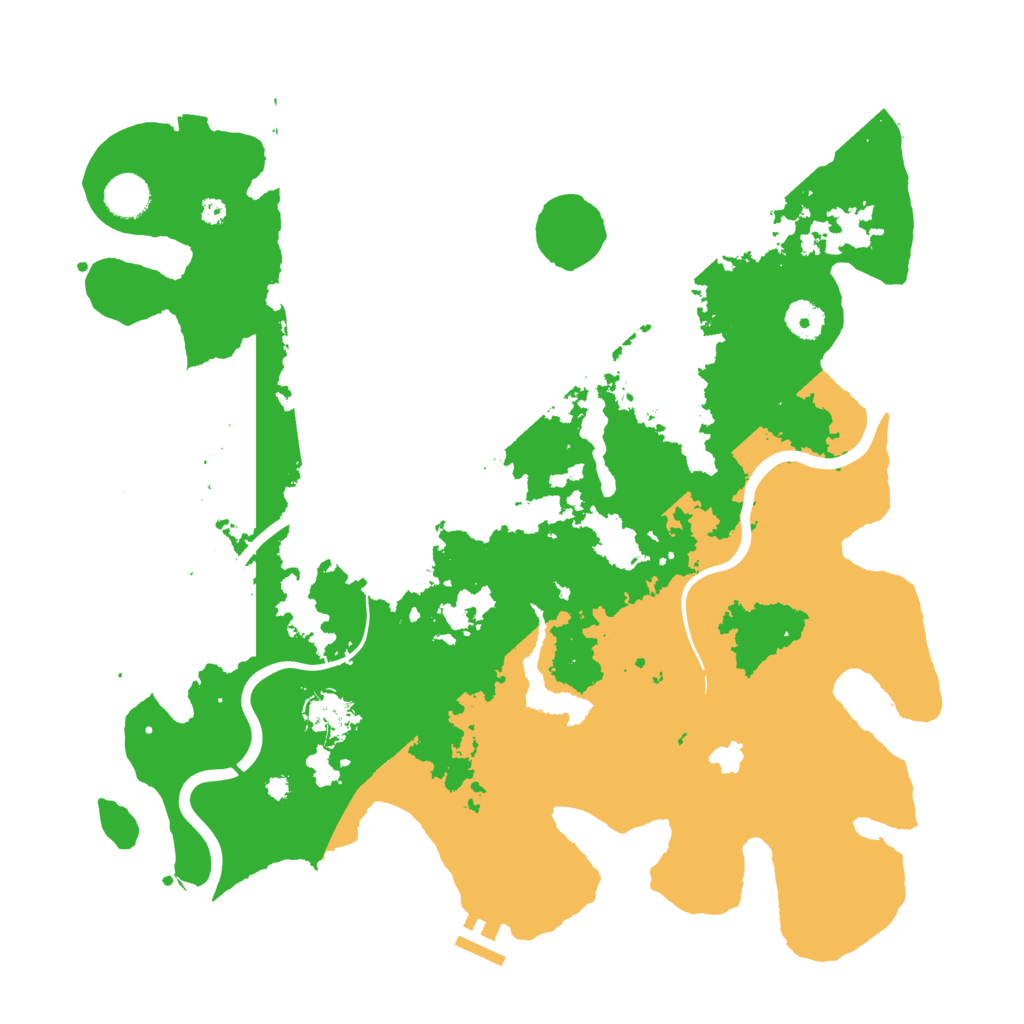 Biome Rust Map: Procedural Map, Size: 4000, Seed: 1286936971