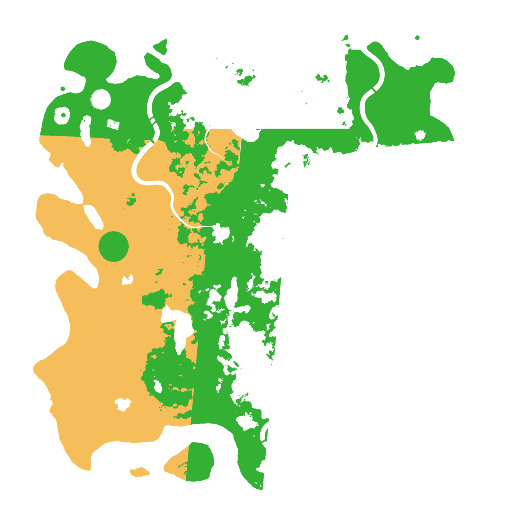 Biome Rust Map: Procedural Map, Size: 4500, Seed: 201502851