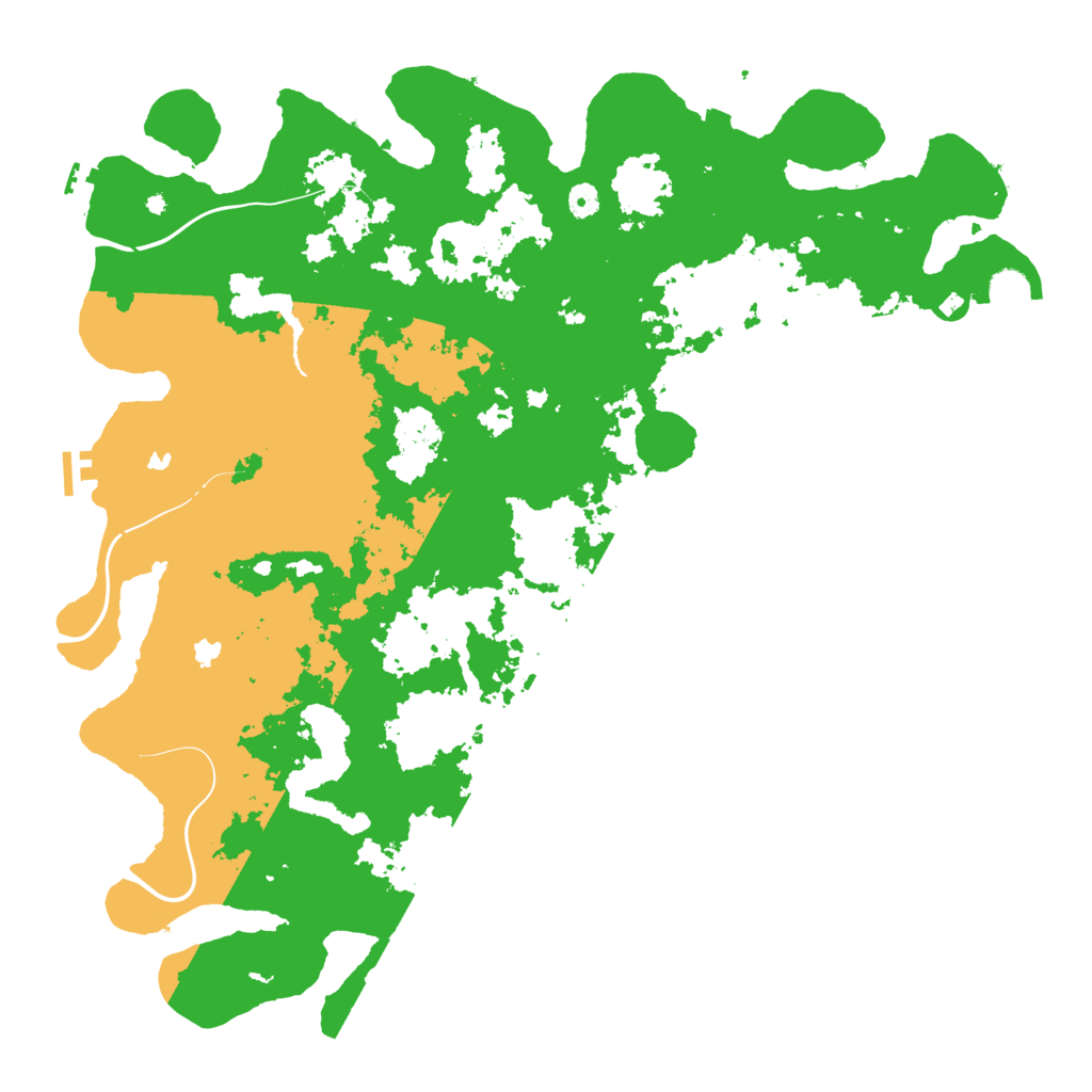 Biome Rust Map: Procedural Map, Size: 5000, Seed: 78