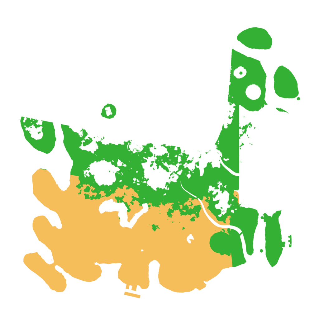 Biome Rust Map: Procedural Map, Size: 4000, Seed: 2037793151