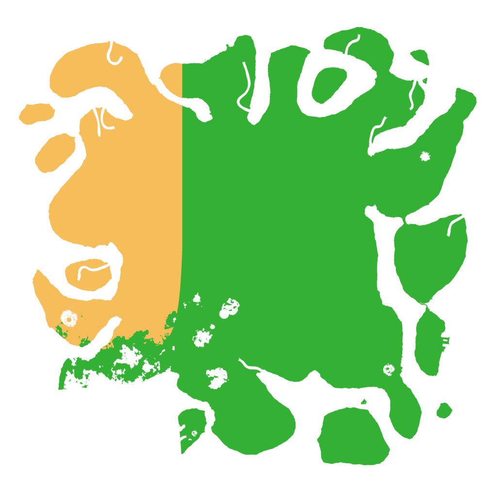 Biome Rust Map: Procedural Map, Size: 4500, Seed: 45687356