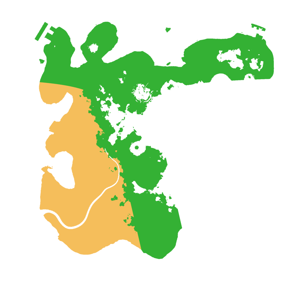 Biome Rust Map: Procedural Map, Size: 3000, Seed: 2132816317