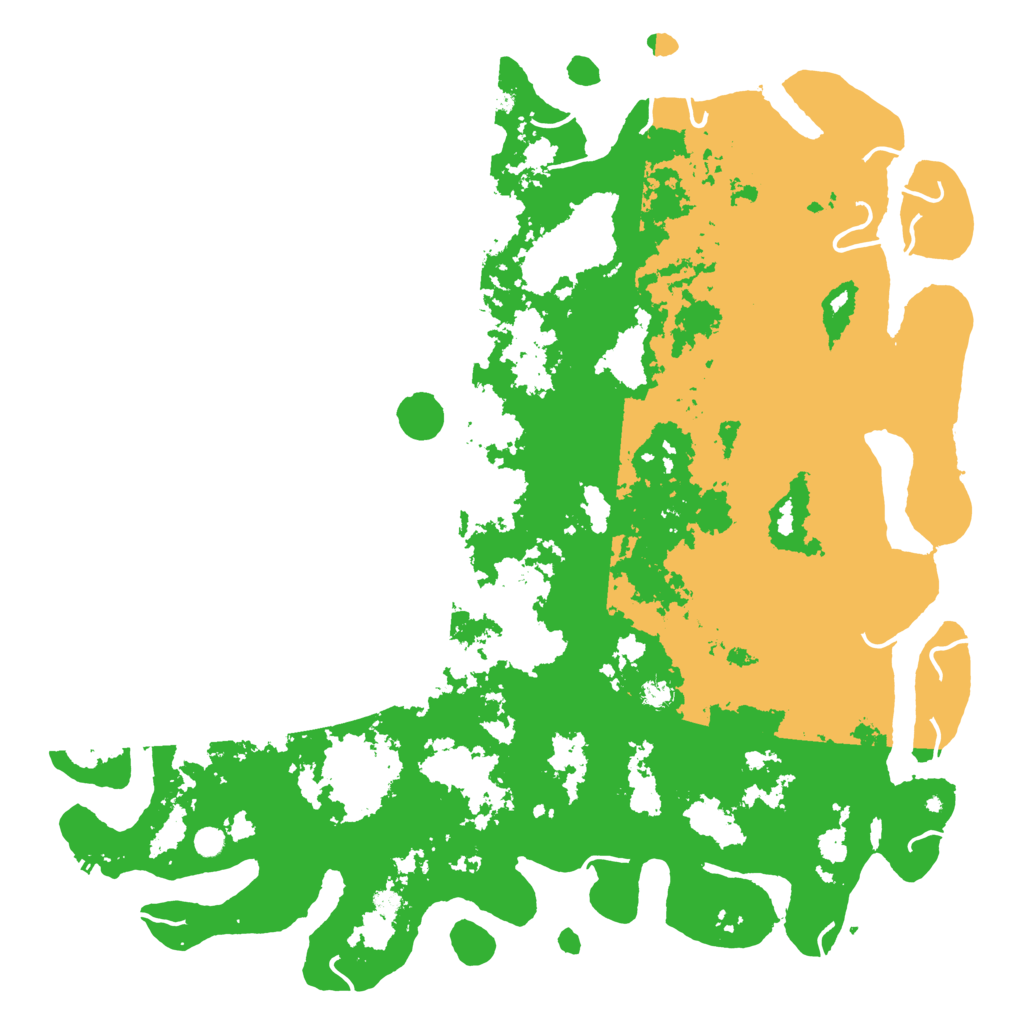 Biome Rust Map: Procedural Map, Size: 6000, Seed: 804104889