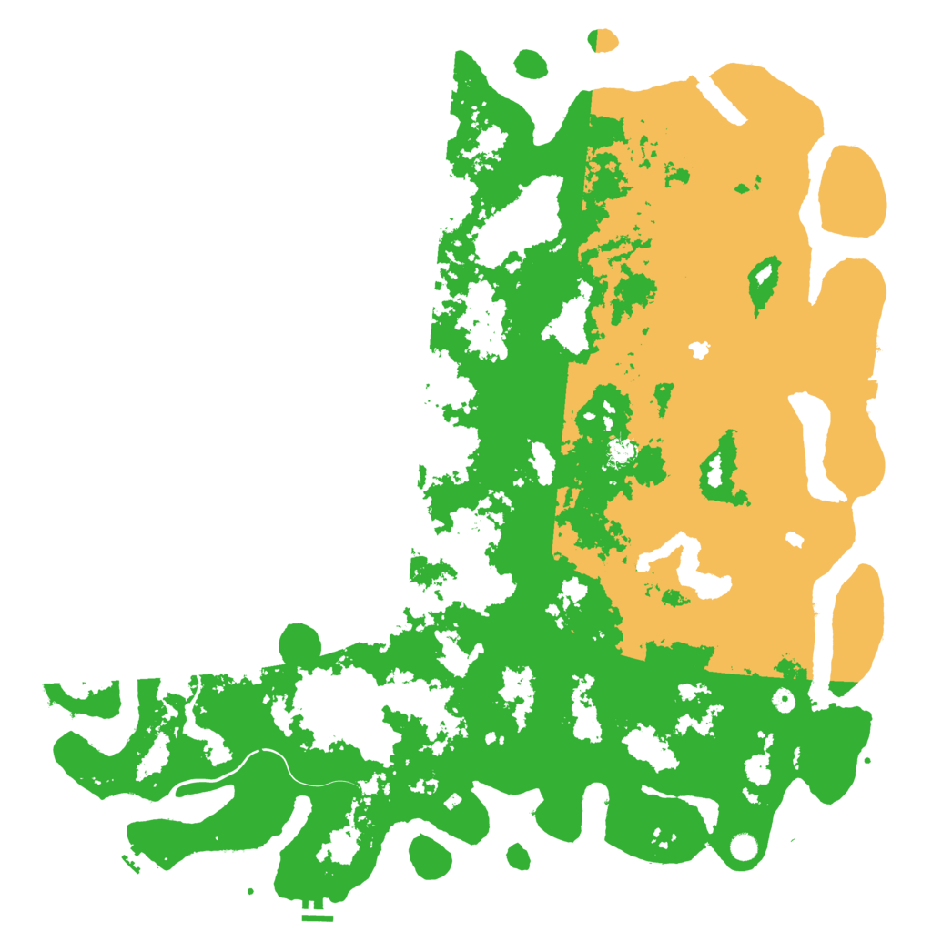 Biome Rust Map: Procedural Map, Size: 6000, Seed: 804104889