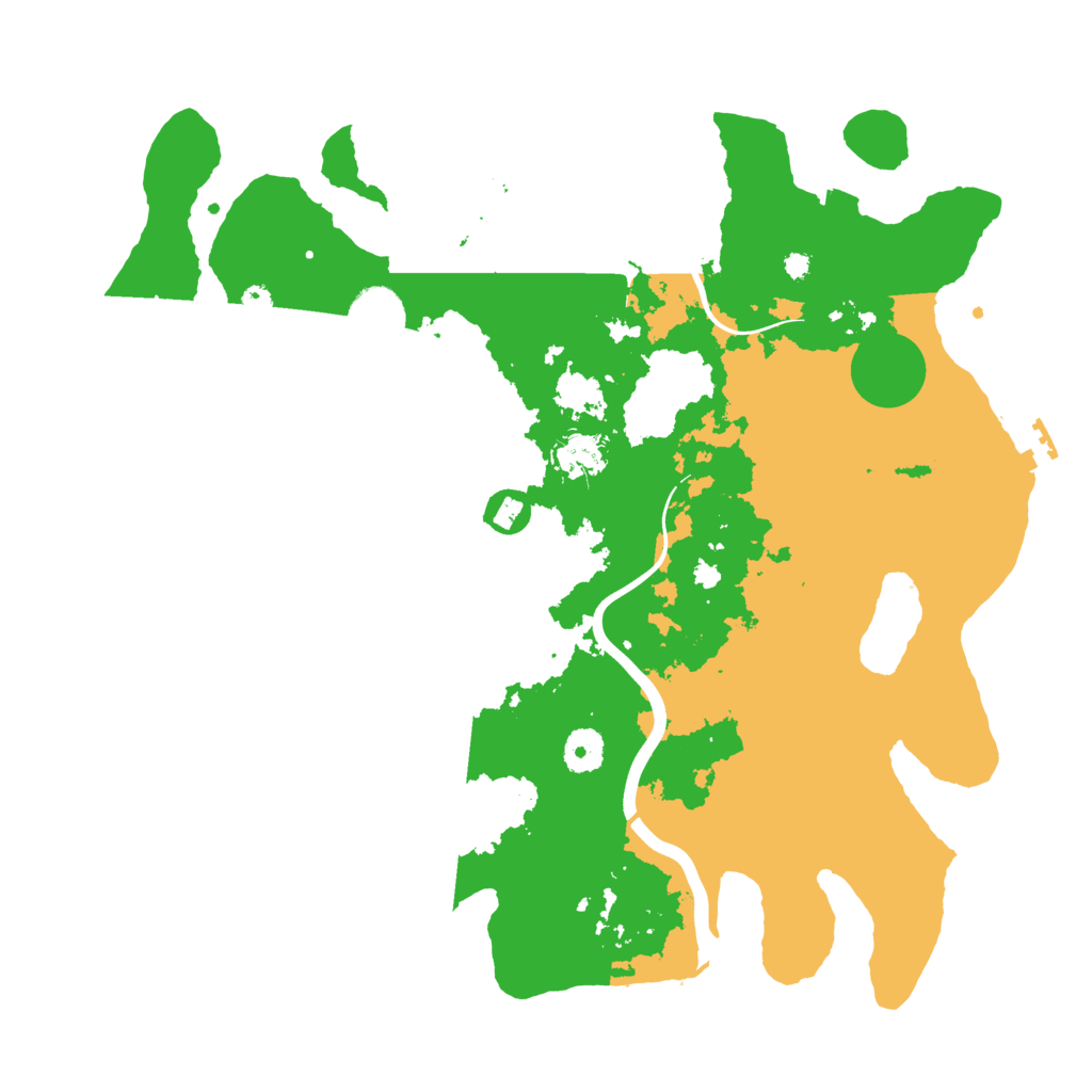 Biome Rust Map: Procedural Map, Size: 3850, Seed: 1990414704