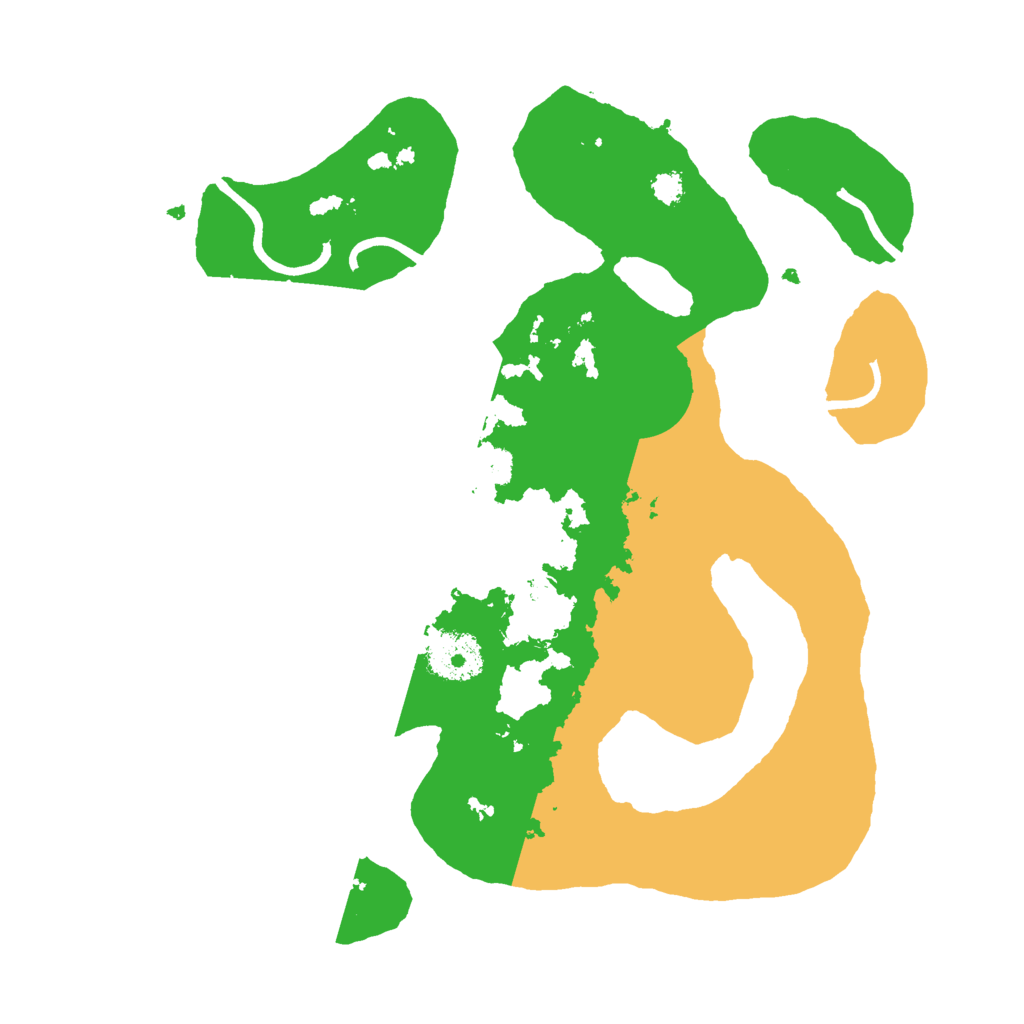 Biome Rust Map: Procedural Map, Size: 3000, Seed: 892343