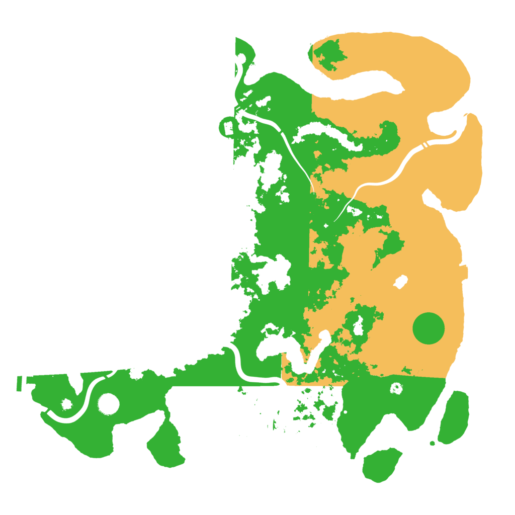 Biome Rust Map: Procedural Map, Size: 4250, Seed: 1160764464