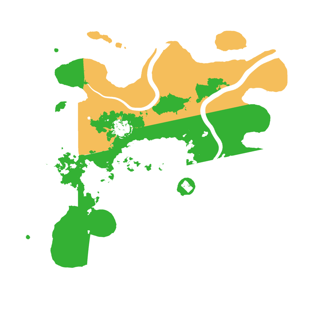 Biome Rust Map: Procedural Map, Size: 3000, Seed: 345144302