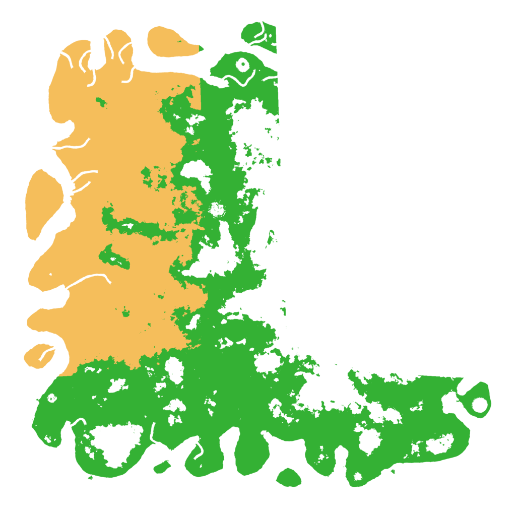 Biome Rust Map: Procedural Map, Size: 6000, Seed: 2030