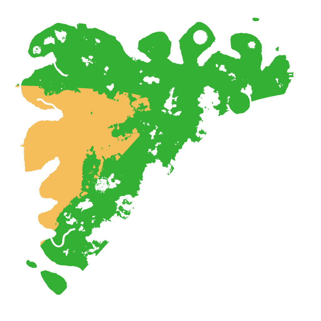Biome Rust Map: Procedural Map, Size: 4000, Seed: 324707053