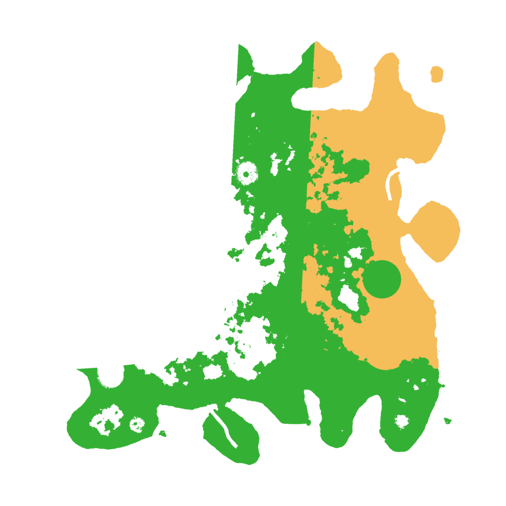 Biome Rust Map: Procedural Map, Size: 3500, Seed: 772013325