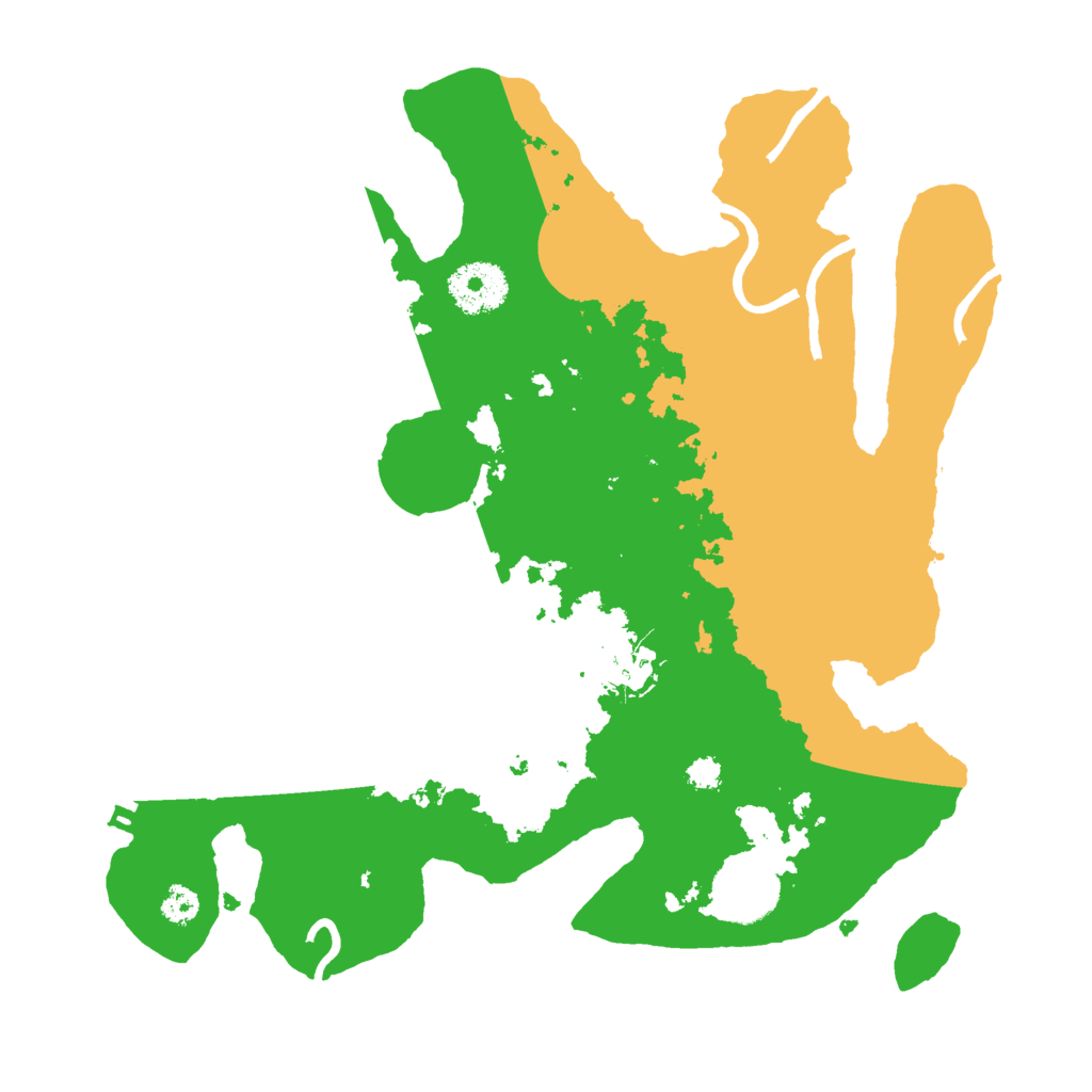 Biome Rust Map: Procedural Map, Size: 3000, Seed: 1117252423