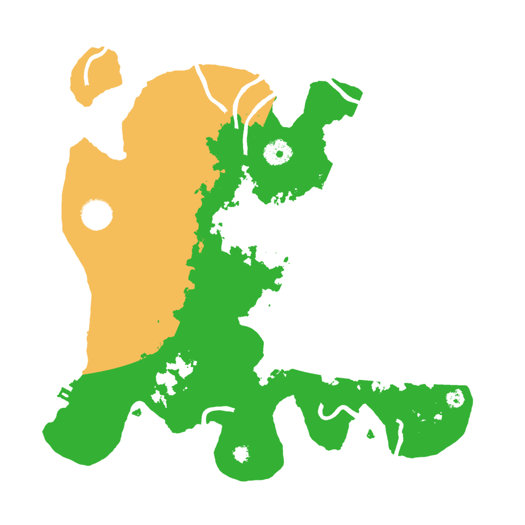 Biome Rust Map: Procedural Map, Size: 3000, Seed: 778399989