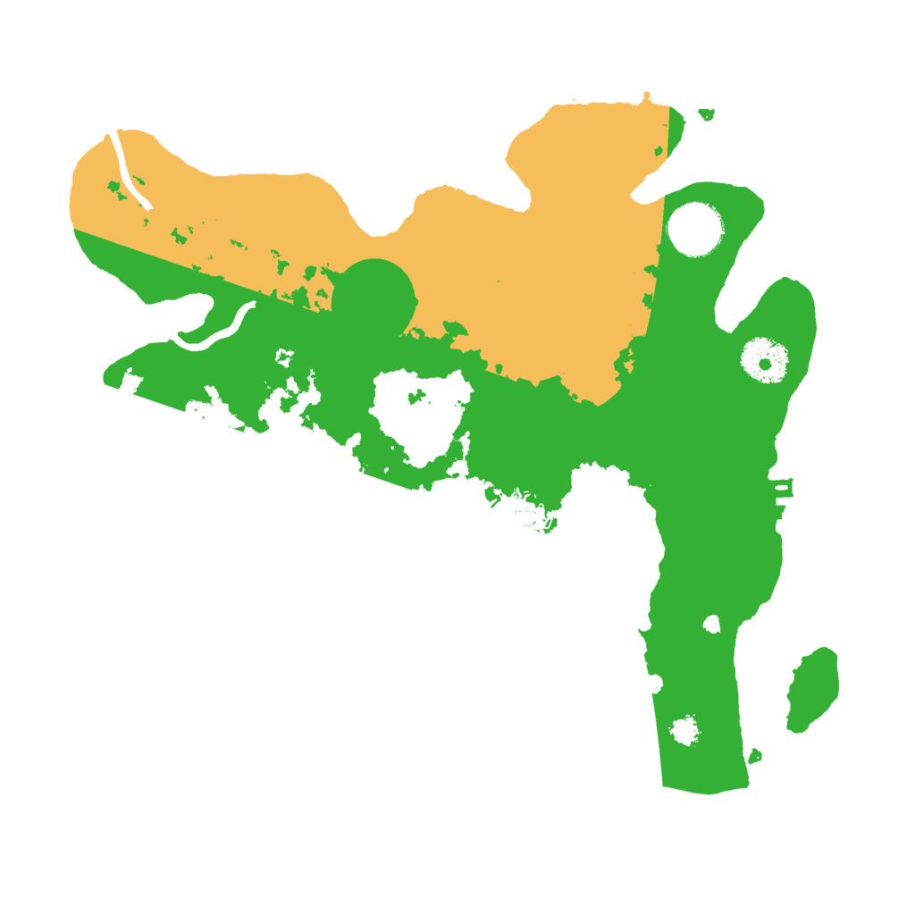 Biome Rust Map: Procedural Map, Size: 3000, Seed: 30350963