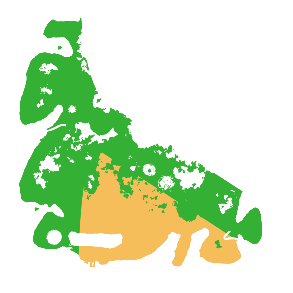Biome Rust Map: Procedural Map, Size: 3500, Seed: 93588638