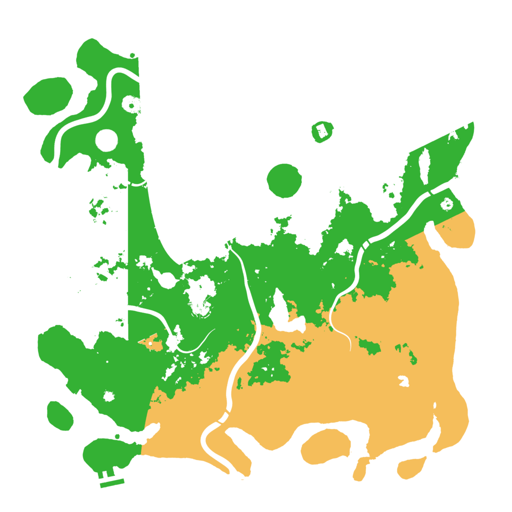 Biome Rust Map: Procedural Map, Size: 4250, Seed: 418182328