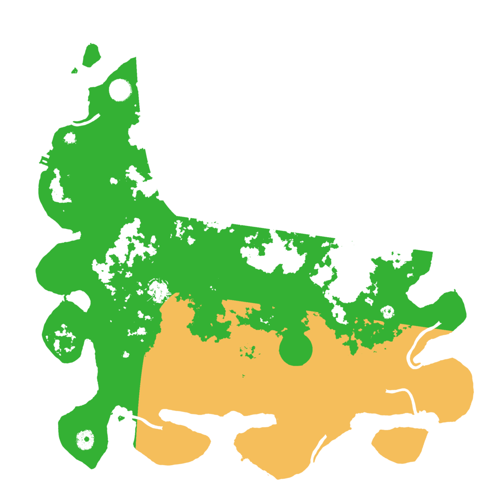 Biome Rust Map: Procedural Map, Size: 4000, Seed: 639330060