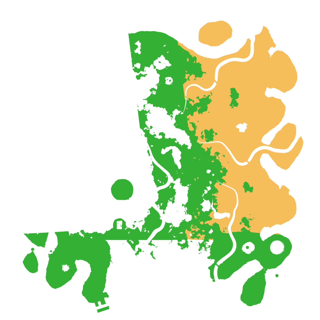 Biome Rust Map: Procedural Map, Size: 4050, Seed: 2071058628