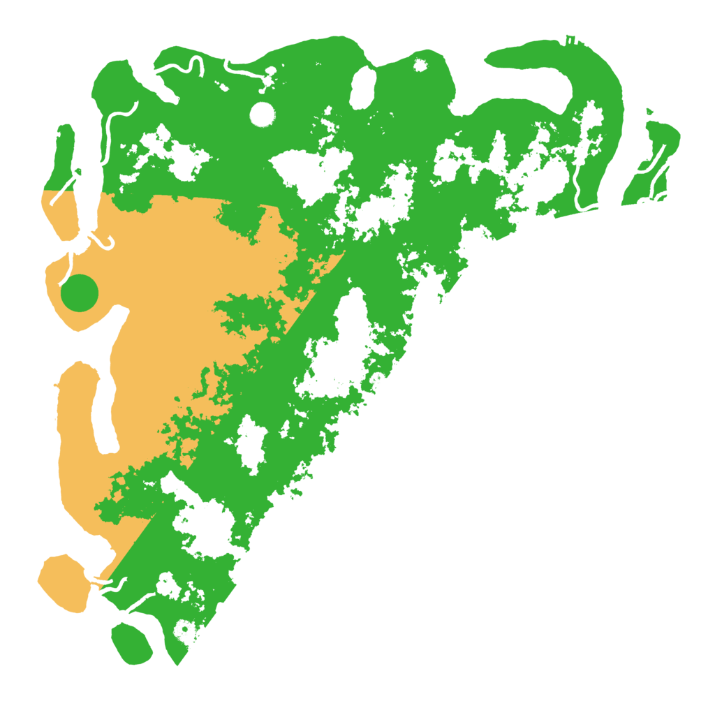 Biome Rust Map: Procedural Map, Size: 5000, Seed: 402791
