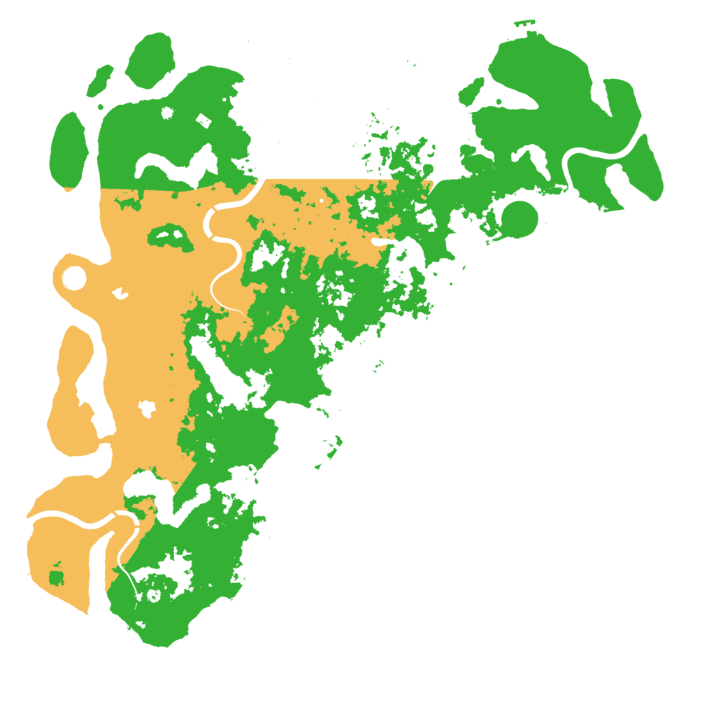 Biome Rust Map: Procedural Map, Size: 5200, Seed: 4789