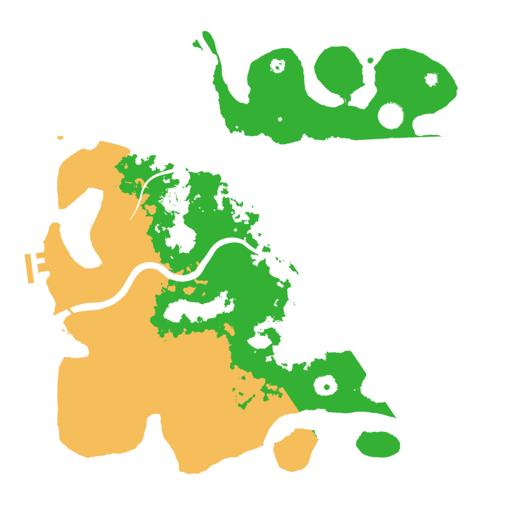 Biome Rust Map: Procedural Map, Size: 3500, Seed: 324448577