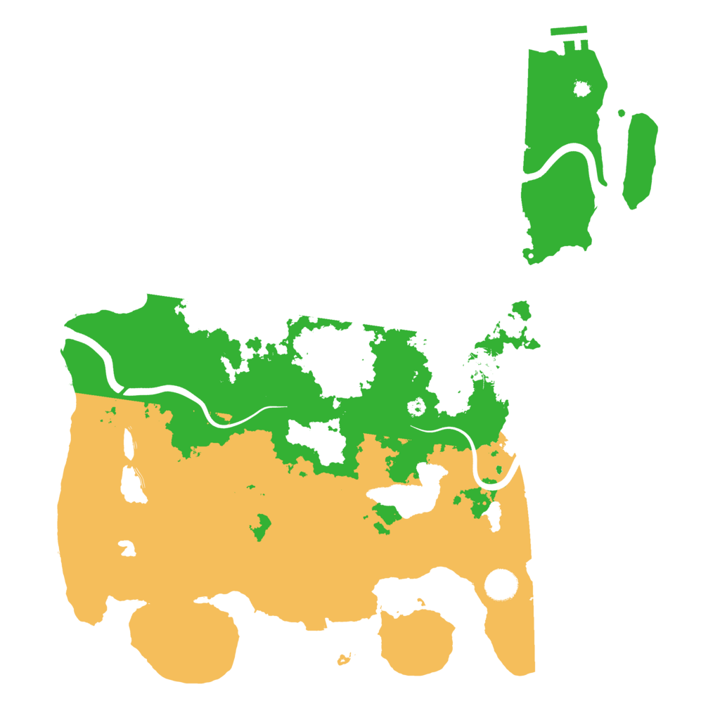 Biome Rust Map: Procedural Map, Size: 4000, Seed: 883646824